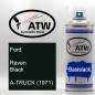 Preview: Ford, Raven Black, A-TRUCK (1971): 400ml Sprühdose, von ATW Autoteile West.